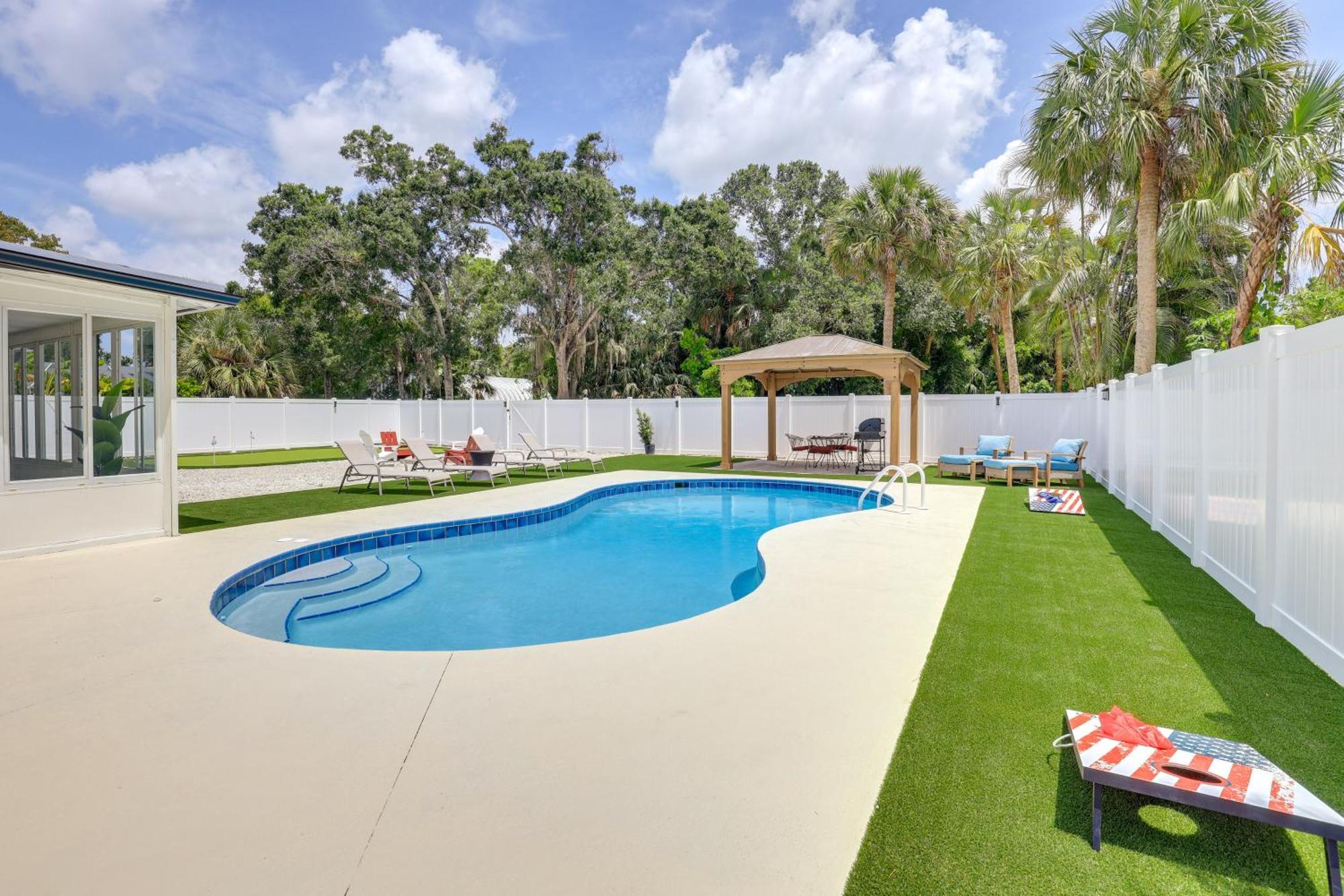 Vero Beach Vacation Rental Pool And Putting Green! Ngoại thất bức ảnh