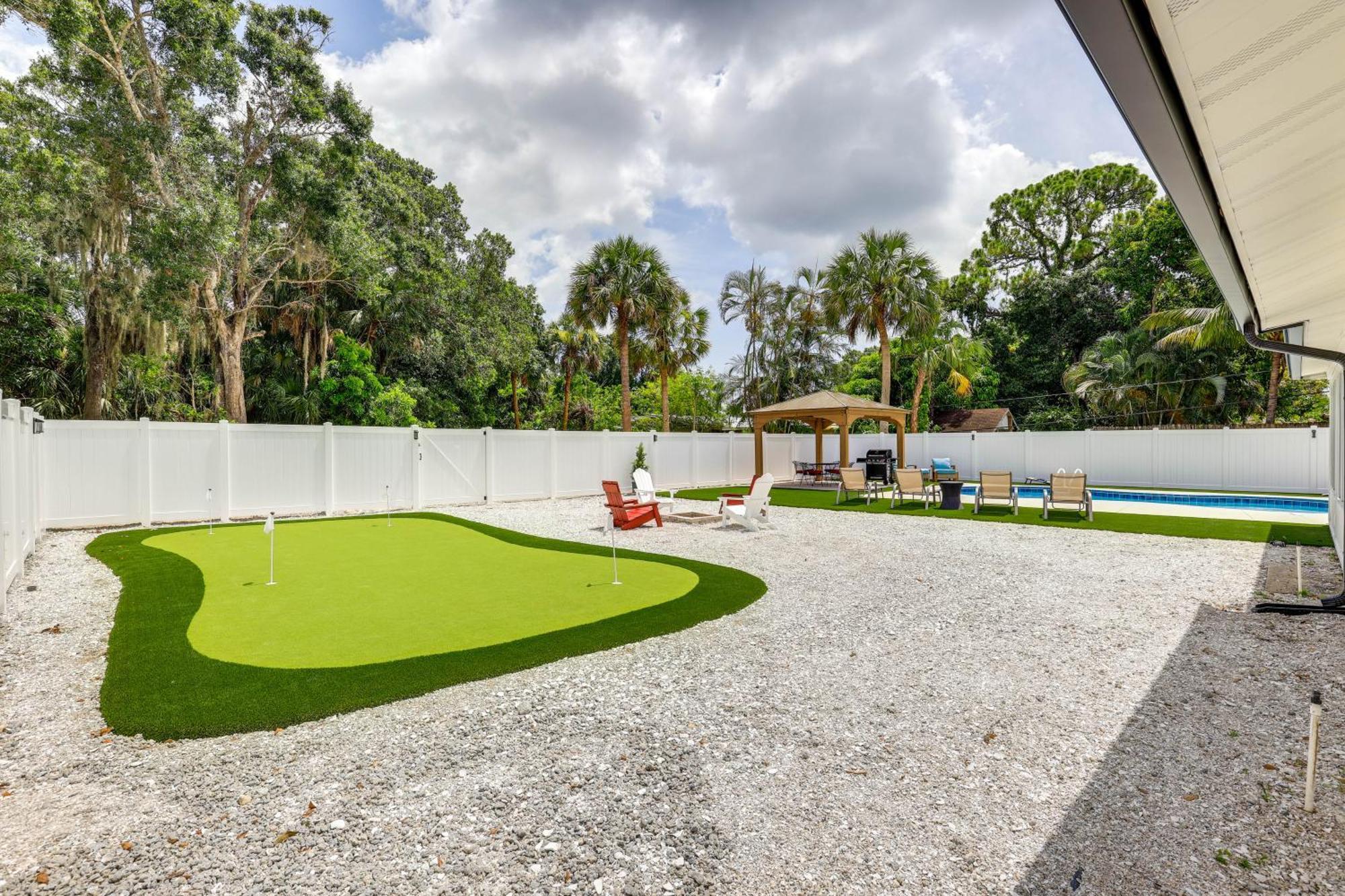 Vero Beach Vacation Rental Pool And Putting Green! Ngoại thất bức ảnh